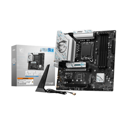 Bo Mạch Chủ Main MSI B760M GAMING PLUS WIFI DDR4 Socket LGA1700 - Hàng Chính Hãng