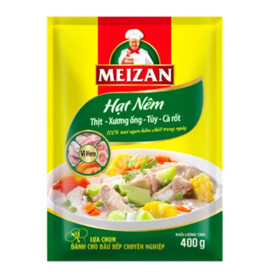 Combo 2 bịch hạt Nêm Vị Heo Meizan 400g