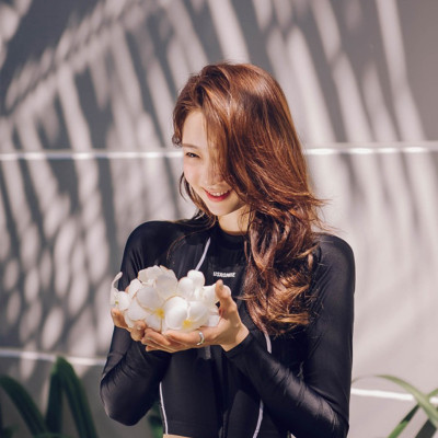 Bộ đồ bơi, tắm biển bikini nữ 2 mảnh áo tay dài quần cạp cao chống nắng kín đáo B.33