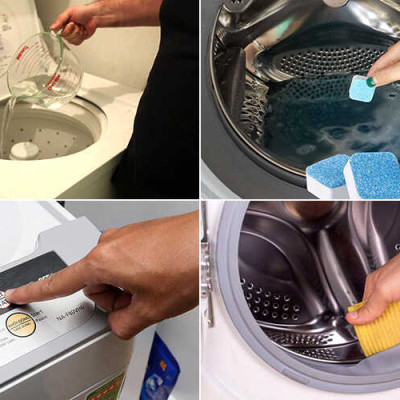 Hộp 16 viên tẩy lồng máy giặt Mr Fresh 240g (15g/viên)