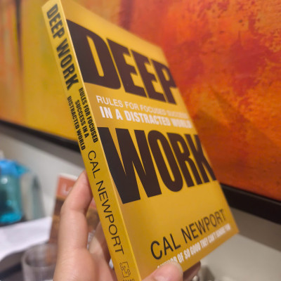 Sách - Deep Work: Rules for Focused Success in a Distracted World by Cal Newport