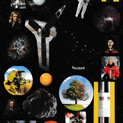 Vũ Trụ - Sách Dán Hình Thông Minh Kèm Poster Hệ Mặt Trời Khổng Lồ _TV