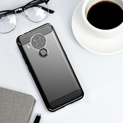 Ốp lưng chống sốc dành cho Nokia 5.4 Silicon hàng chính hãng Rugged Shield cao cấp - Hàng Nhập Khẩu
