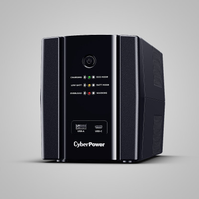 Bộ lưu điện UPS CyberPower UT1500EG - 1500VA/900W - Tích hợp điều khiển Nas, pc - Hàng Chính Hãng