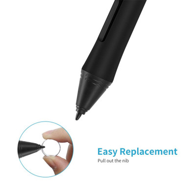 Bút kỹ thuật số Huion PW100 không dùng pin với 2 nút có thể lập trình cho máy tính bảng đồ họa Huion H1060P H610PRO V2