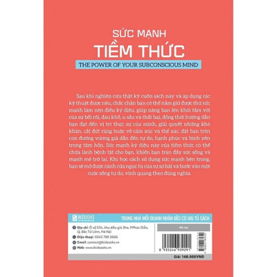 Sách - Sức Mạnh Tiềm Thức - Phương Pháp Để Tập Trung Tâm Thức Nhằm Xóa Bỏ Những Rào Cản Tiềm Thức - MCBooks