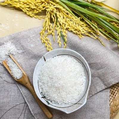 Gạo Hoa Lúa Xanh - Túi 2kg - Tơi xốp, mềm cơm, dẻo ít, thơm nhẹ