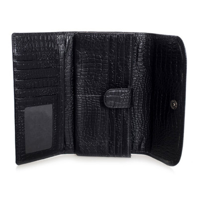 Ví Nữ Huy Hoàng HT3109 (9.5 x 19 cm) - Đen