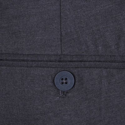 Quần tây nam 1 ly Khatoco Q1M528R1-INXM307-2503-1-XÁM