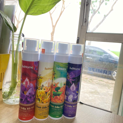 Tinh dầu xả vải Bell Home tím 150g, Mềm vải, kháng khuẩn, hương thời thượng, lưu hương lâu