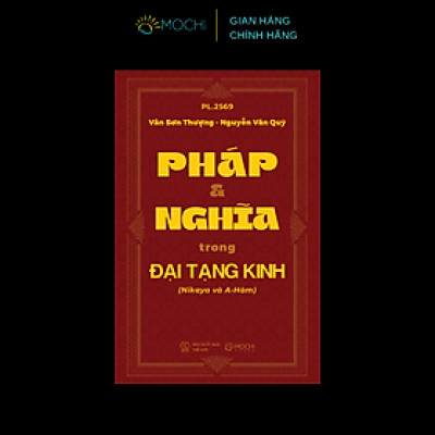 Sách - Pháp và nghĩa trong Đại Tạng Kinh