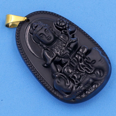 Mặt dây chuyền Bồ tát Phổ hiền 6 cm 