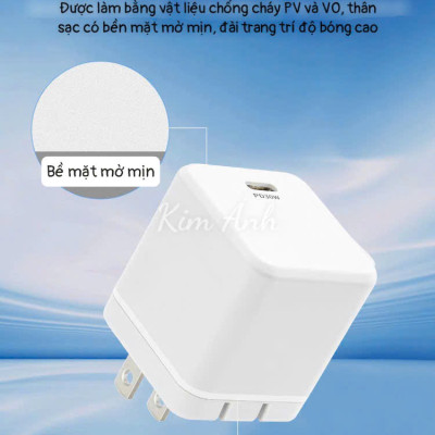 Củ sạc xuất Nhật GaN 30W KFLY ( JHX-AC2052) đạt chứng nhận PSE tiêu chuẩn Nhật Bản, được dùng thử 30 ngày, bảo hành hàng chính hãng 12 tháng