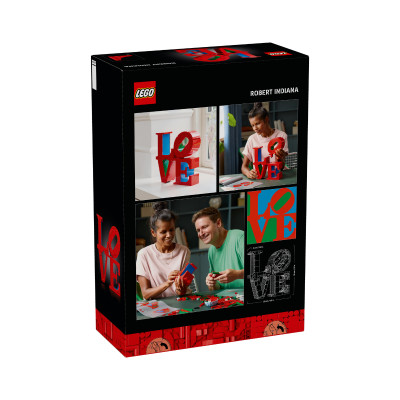 Đồ Chơi Lắp Ráp Mô Hình Chữ LOVE Robert Indiana LEGO ADUTLS 31214 (791 chi tiết)