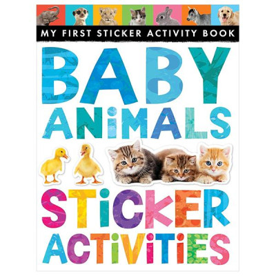Sách ngoại văn: Baby Animals Sticker Activities