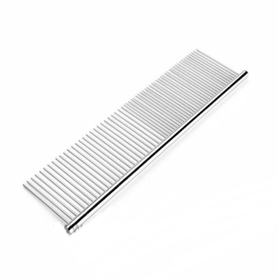 Size Lớn (Dài 19cm, rộng 5cm) - Lược Chải Lông Gỡ Rối Cho Chó Mèo Petcomb - Chất Liệu Inox Không Gỉ