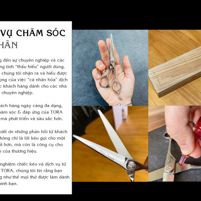 Kéo cắt tóc TORA CR-55