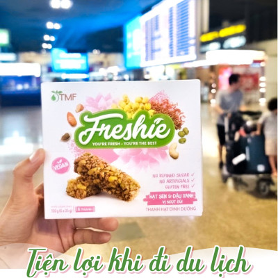3 hộp 3 vị thanh hạt dinh dưỡng Freshie thuần thực vật không chiên dầuTÂM MINH FOODS