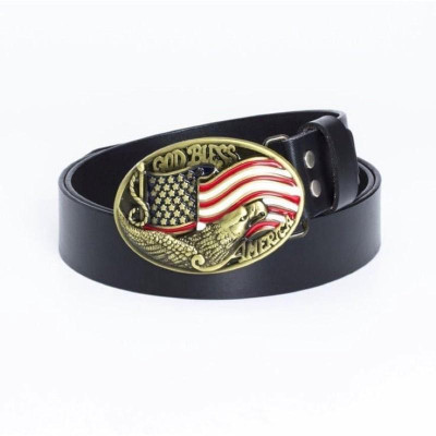 Thắt lưng da cao bồi_quân đội_retro