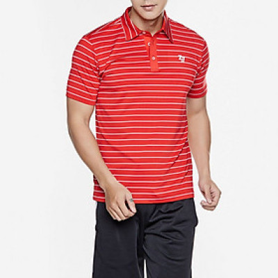 Áo Thể Thao Nam Tennis Polo Red/Wht