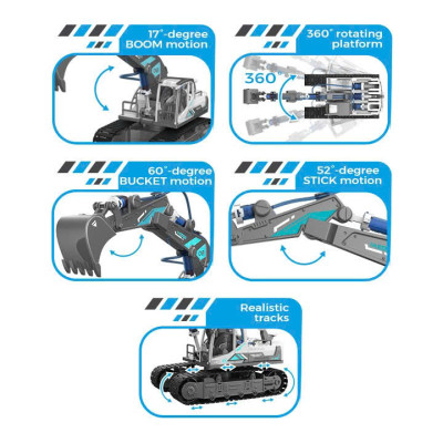 BYJARDA - GC0101 -  Máy Xúc Thủy Lực