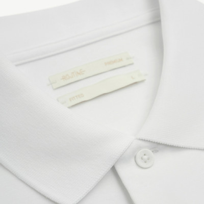 Áo Polo Nam ROUTINE Performance Care Trơn Form Fitted - 10S24POL014P | ROUTINE CÀ MAU