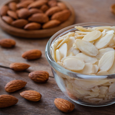 Hạnh Nhân Lát Mỹ - Hạt hạnh nhân cắt lát làm bánh, làm sữa hạt