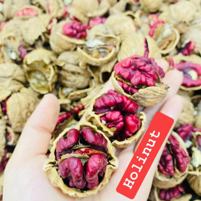 Quả Óc Chó Đỏ Mỹ Nguyên Vỏ Chuẩn Hàng Nhập Khẩu, Date mớ, Tặng dụng cụ tách vỏ.