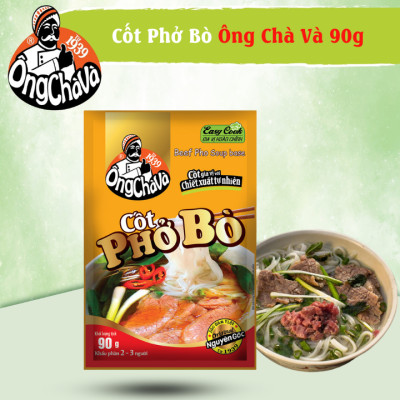 Lốc 15 Gói Cốt Phở Bò Ông Chà Và 90g (Beef Pho Soup Base)