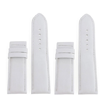 HJ8133-34-35-36 - Dây đồng hồ Huy Hoàng da bò size 22, 24, 26 màu trắng, cam, kem, tím nhạt