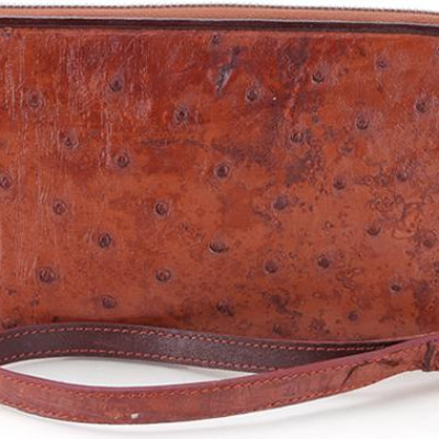 Ví Nữ Da Đà Điểu 1 Khóa Vip Huy Hoàng HT3430 (19 x 10.5 cm) - Nâu