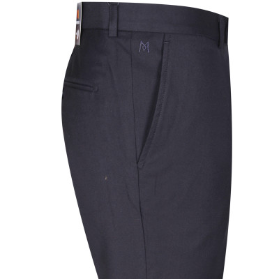 Quần tây nam không ply ống ôm đen Khatoco Q1M528S0-CNMA046-2411-0