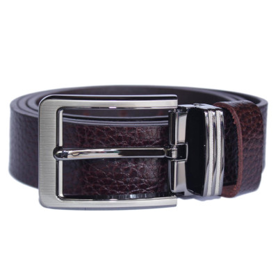 Thắt lưng nam Huy Hoàng da bò đầu kim 4P màu trắng, đen, nâu HC4107-08-09