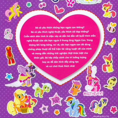 My Little Pony - Bộ Sưu Tập Đề Can Lấp Lánh 1