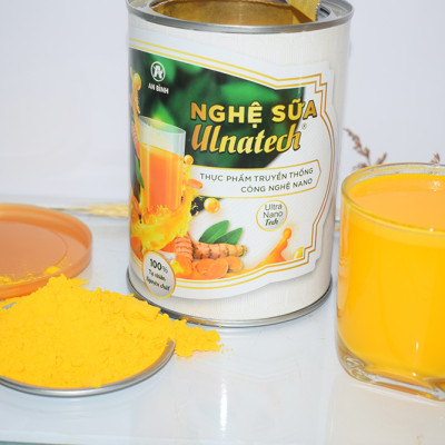 Combo 2 lon Nghệ Sữa Ulnatech (mỗi lon 500gr) - Sản phẩm mang lại dinh dưỡng và sức khỏe