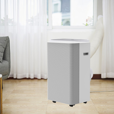 Máy lạnh di động đứng 14.000 BTU FUJIHOME PAC14, điều hòa di động mini kết nối Wifi điều khiển qua App, 4 chức năng, làm lanh, hút ẩm, lọc không khí, quạt - Hàng chính hãng