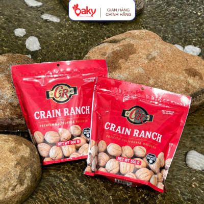 Oaky Hạt Óc Chó Vàng Crain Nhập Khẩu Mỹ - Túi 500g