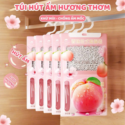 SET 2 Túi Hút Ẩm Mùi Thơm Nước Hoa 2 Ngăn Siêu Thấm - Chống Mốc, Để Tủ Quần Áo, Tủ Giày - HÀNG CHÍNH HÃNG MINIIN