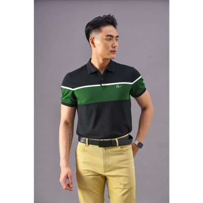 Áo Polo Nam Ngắn Tay AM SPORT1 PLM235 Có Cổ, Thấm Hút Mồ Hôi, Nhanh Khô, Co Giãn Tốt, Không Bai Xù