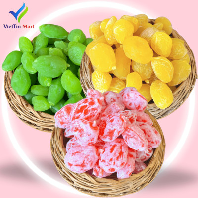 Mứt Xí Muội Xanh Viettin Mart 500Gr