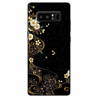 Ốp lưng dành cho Samsung Note 8 mẫu Hoa Văn Hoa Trắng