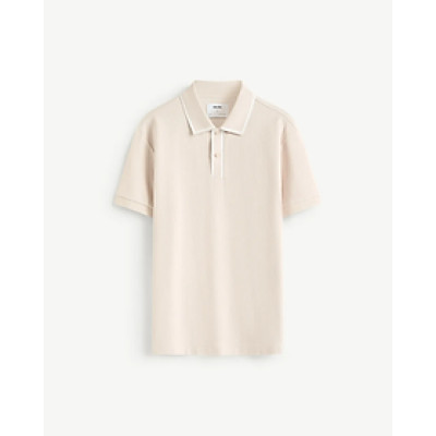 Áo polo tay ngắn nam phối cổ và nẹp Form Fitted - RT 10S25POL013 | ROUTINE CÀ MAU