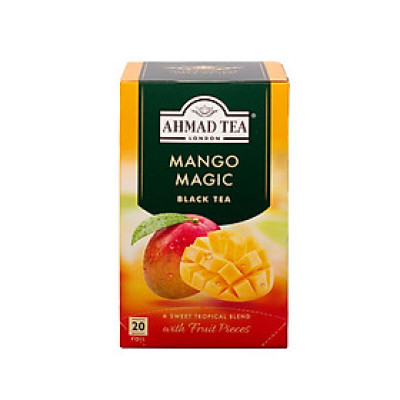 TRÀ AHMAD ANH QUỐC - XOÀI (40g) - Mango Magic - Vua của các loại trái cây nhiệt đới