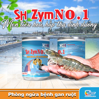 Chế phẩm men tiêu hóa SH Zym – Hỗ trợ hấp thụ dinh dưỡng cho tôm cá