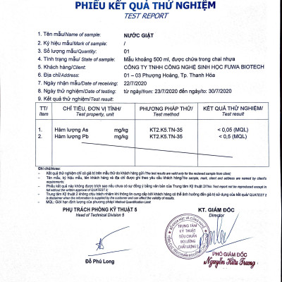 [Can 10L] Nước giặt xả hữu cơ enzyme sinh học dứa Fuwa3e 10L - giạt đồ nhỏ, đò trẻ em