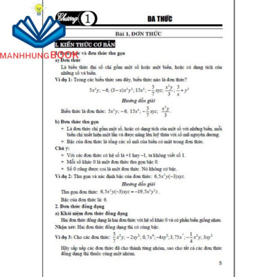 SÁCH - hướng dẫn học & giải các dạng bài tập toán 8 - tập 1 (bám sát sgk kết nối tri thức với cuộc sống)