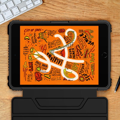 Bao da chống sốc Nillkin Bumper cho iPad Mini (2019), iPad Mini 4, iPad Mini 5- Hàng chính hãng.