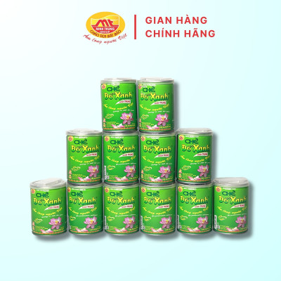 Chè đỗ xanh Minh Trung 240g - Chè Đỗ Xanh 12 (combo 12 lon)