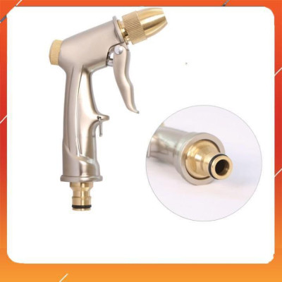 ️Evoucher Bộ dây vòi xịt nước rửa xe, tưới cây , tăng áp 3 lần, loại 7m, 10m 206701-1 đầu đồng,cút, +  khăn phượt