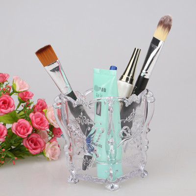 Hộp đựng dụng cụ trang điểm hình bướm bằng nhựa tiện dụng gọn gàng - HENRYSA